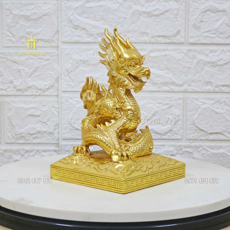 Trưng b&agrave;y ấn rồng tại ph&ograve;ng kh&aacute;ch hay ph&ograve;ng l&agrave;m việc mang đến phong thủy tốt nhất